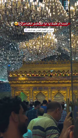 السـلام عليـك يا ابا الفــضل العباس (ع) 🙏🏻🕊️🥺 #العتبة_العباسية #ياابا_الفضل_العباس #ياقمر_بني_هاشم #ياعباس_اقضي_حوائجنا #ياصاحب_الزمان #اللهم_عجل_لوليك_الفرج #اللهم_صل_على_محمد_وآل_محمد 