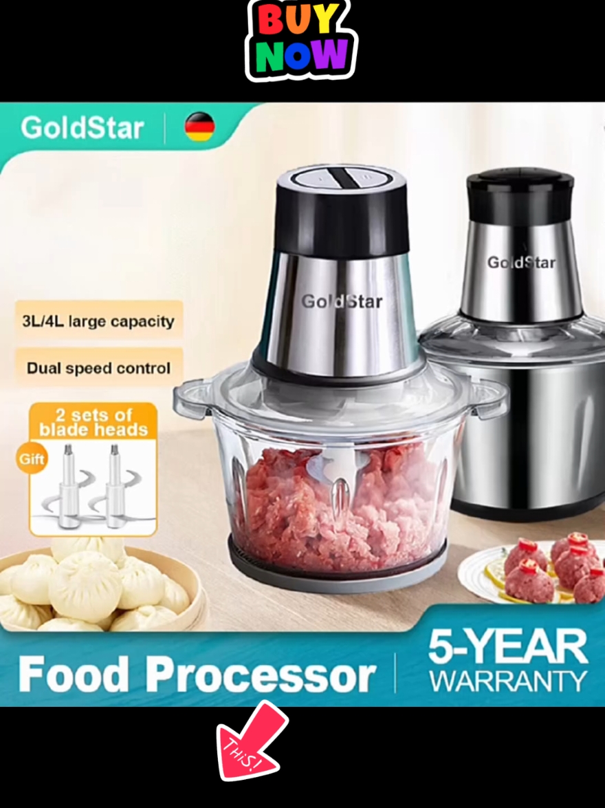 Gold star Meat Grinder electric food processor #meatgrinder #goldstarmeatgrinder #foryou #foryoupage #fyp 