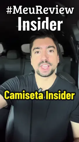 Testei a camiseta tecnológica! Será que vale o investimento? Meu review insider #meureviewinsider #camiseta #insider #insiderStore 