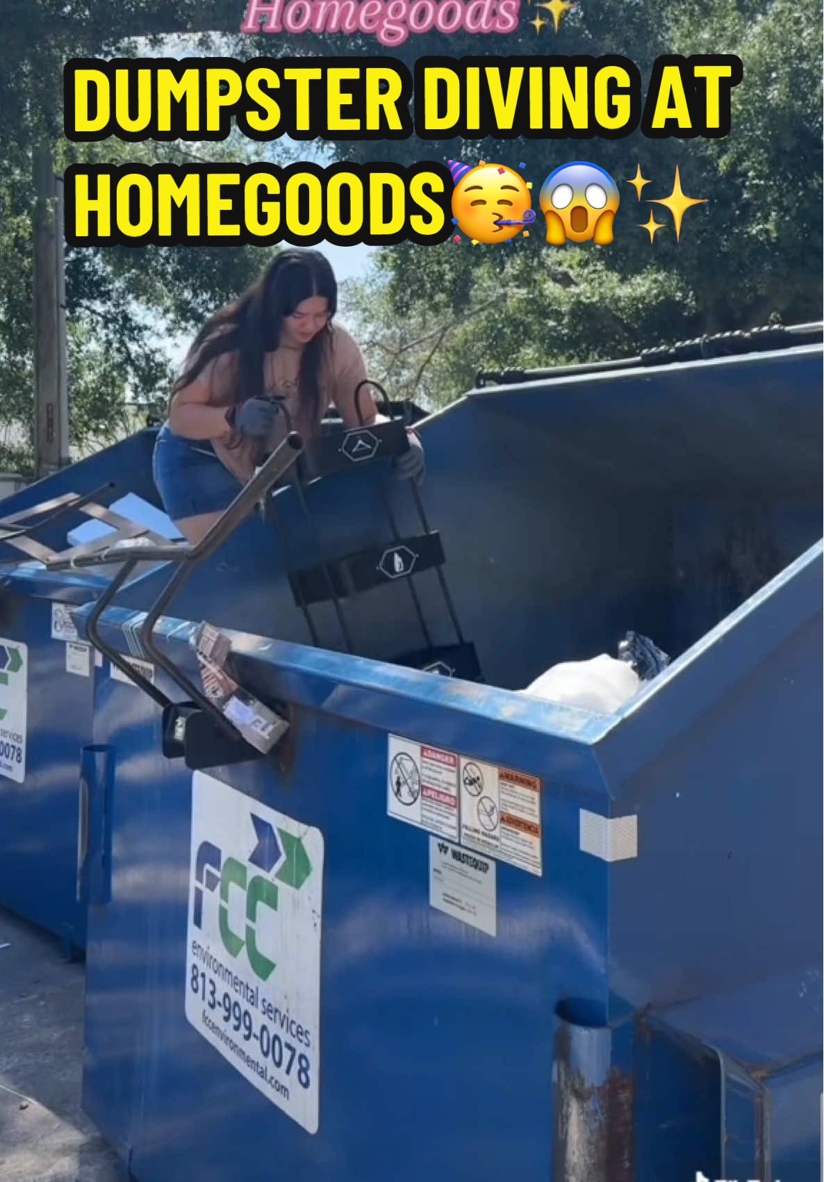 Happy Saturday🥳✨ Dumpster Diving at Homegoods!!👏🏼 #meldidumpsterdive #usa #dumpsterdive #dumpsterdiving #homegoods #homegoodsfinds #homegoodshaul 