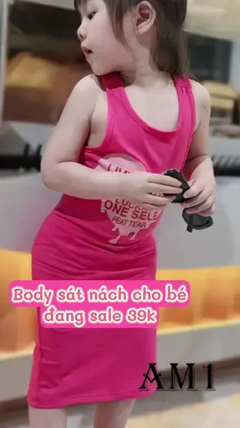 Váy body sát nách cho bé gái #vaybodybegai #vayxinhchobe #vaychobe #thoitrangbegai #begai #conyeu #fashion 