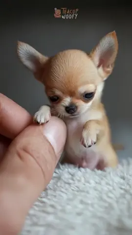The world’s tiniest teacup chihuahua dog #chihuahua #chihuahuastiktok #chihuahuafanclub #chihuahualove #chihuahuapuppy #teacupdogs #teacuppuppies #ai 