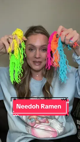 These Needoh Ramen noodles are the perfect fidget, stress relief toy for stockings! @Schylling - NeeDoh, Lava, LPS #needoh #fidgettoys #stressrelieftoys #fidgets #sensorytoysforkids #stockingstuffers #tiktokshopblackfriday #tiktokshopcybermonday #cybermonday #christmasgiftideas 