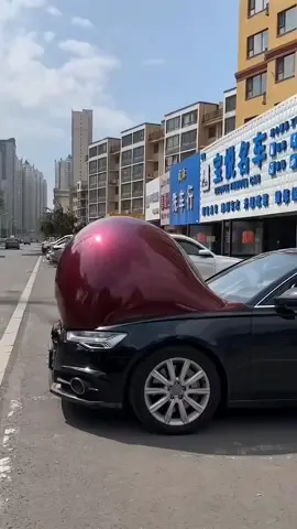 ondas de calor muito forte provocando bolhas em carro , incrível 😱