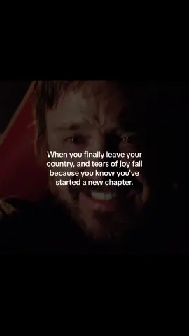 When you finally leave your country, and tears of joy fall because you know you've started a new chapter.🏂 #FYP #Trending #Viral #MentalHealthAwareness #FoodTok #ChristmasTok #WorkBestie #AuraPoints #UpsideDownChallenge