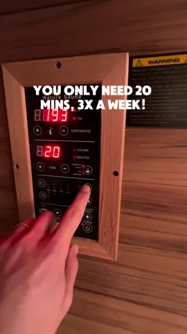 Using a sauna for 20 mins a day can help significantly improve your health PLUS it can also help in the slowing down of aging! #medicalsaunas #customsaunas #homeimprovement 