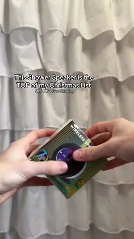 Waterproof Wireless Bluetooth Speaker 🎄 #fyp #share #shower #stockingstuffers #giftideas #xybca 