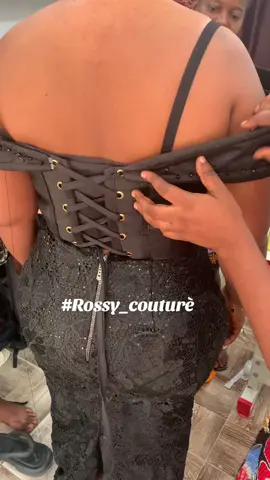 My client was so happy after seeing her dress (ps: check out the hip pads😍a) once again we do not disappoint here #Rossy_couturè #fashion #fashiondesigner #fyp #goviral #portharcourt 
