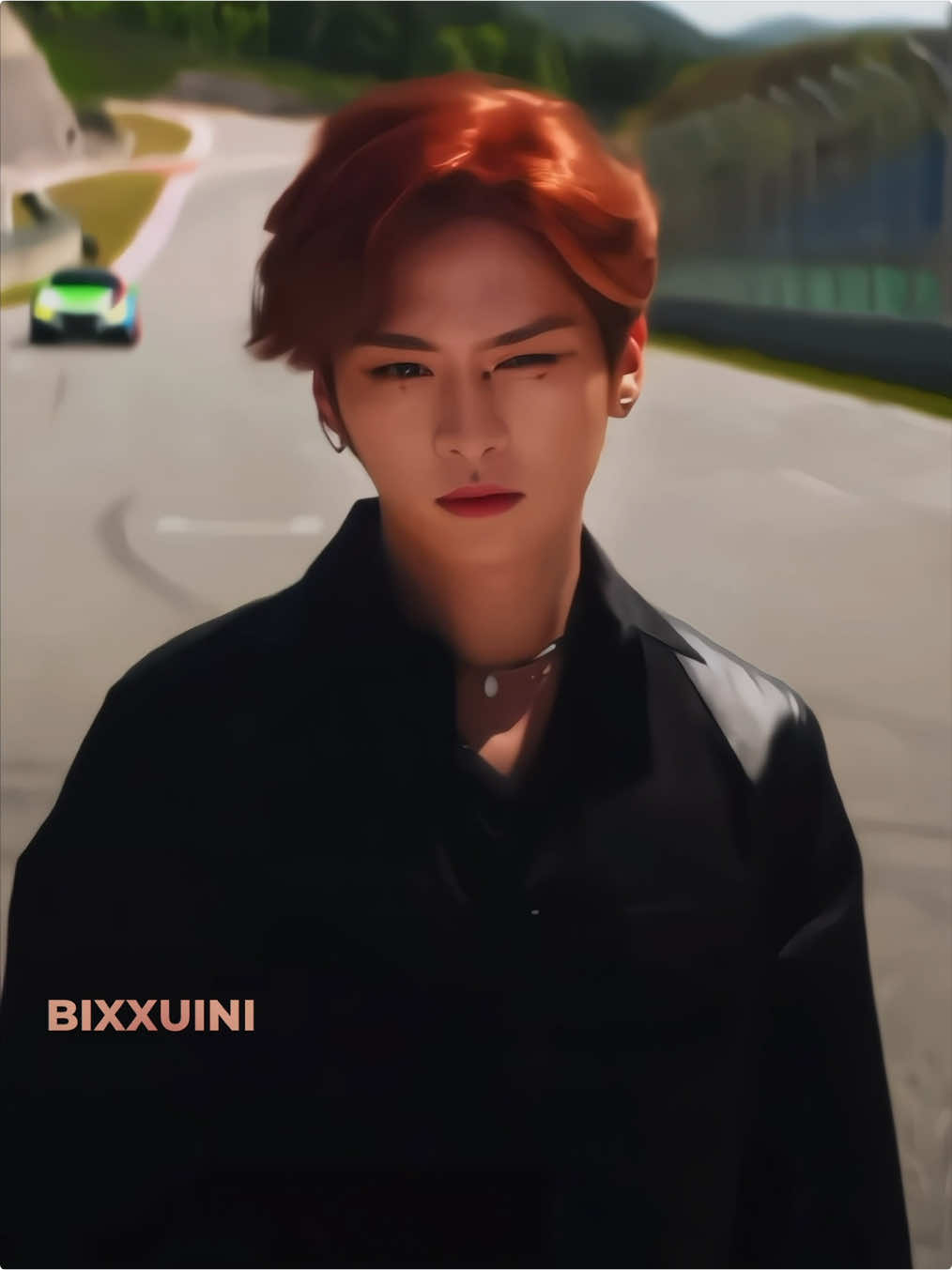 Minho with orange hair, OMGGG #leeknow #leeknowedit #straykids #straykidsedit 