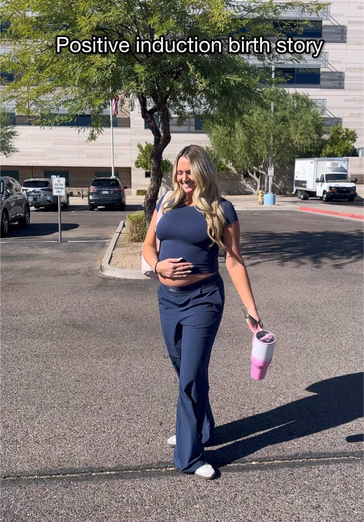 Birth story 🥰🎀 #birthstory #birth #labor #laboranddelivery #induction #positiveinduction 