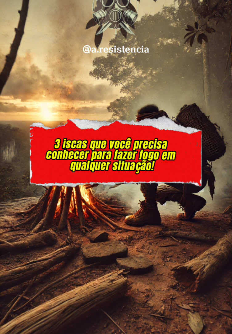 Comente aqui outras divas de isca para fazer fogo. #sobrevivencia #sobreviver #bushcraft #sobrevivencianaselva #sobrevivencialismo #buschcraft 