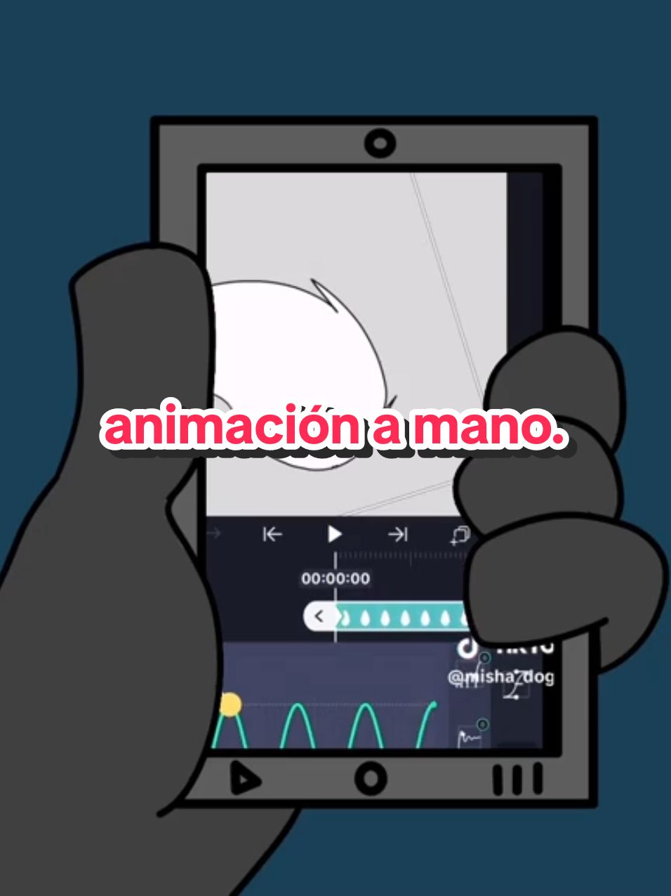 yo viendo como otros hacen el movimiento de la cola en un programa de edicion y yo lo hago a mano xd animacion numero 20 #furry #furryfandom #anima #animacio #animation #wolf