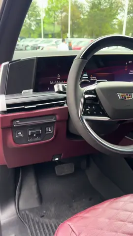 2025 Escalade with the new Renaissance Red interior 🔥 Available now‼️ Message me 📲 #cadillacescalade #2025escalade #newescalade #escalade #cadillac #escaladeiq #baywaycadillacofthewoodlands #houstontx 