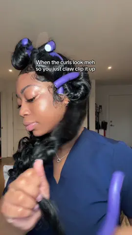 More so because of work, they are not that bad😂. The sound 😭#flexirods #sewin #hairstyle 