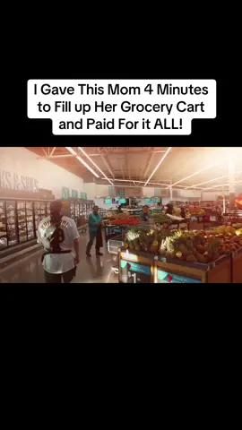 I Gave This Mom 4 Minutes to Fill up Her Grocery Cart and Paid For it ALL! #giveaway #give #4u #fyp #foryou #foryoupage #4you #foryoupage #foryourpage #prank #pranks #viral #trending #foru #4upage 