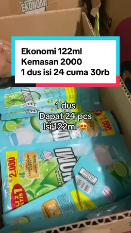 Sabun cuci piring ekonomi 1 dus isi 24pcs x122ml kemasan Rp.2000 cuma 30ribuan , awet berbulan bulan, bisa buat bagi2 lhoo #sabunekonomi #sabuncucipiring #sabuncucipromo 
