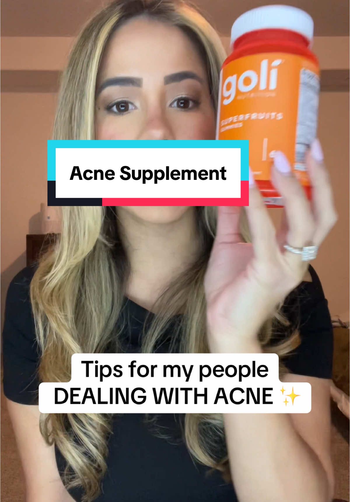 I take 2 gummies a day for clear skin. #hormonalacne #acnejourney #clearskin #clearskintips #clearskinroutine #acneproneskin #oilyskin #tiktokshopcybermonday 