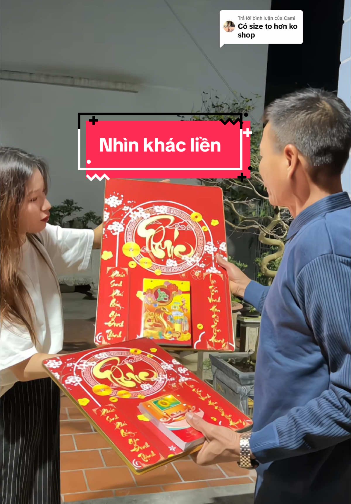 Trả lời @Cami  size to nhìn đẹp lắm ạ #hametsaumuoi #macdocungha #hametsau #tranhtrangguong #tranhlich #lichtreotuong #tranhlichtreotuong #tranhtreotuongtrangtri #tranhtet #quatangthayco 