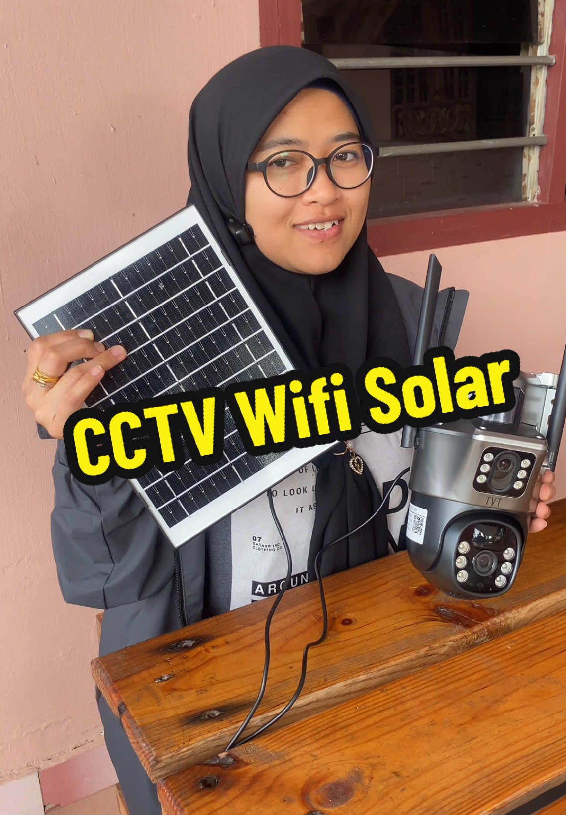 CCTV Wifi tanpa guna karen. Cas guna solar guys. #cctvwifi #cctvsolar #cctv 