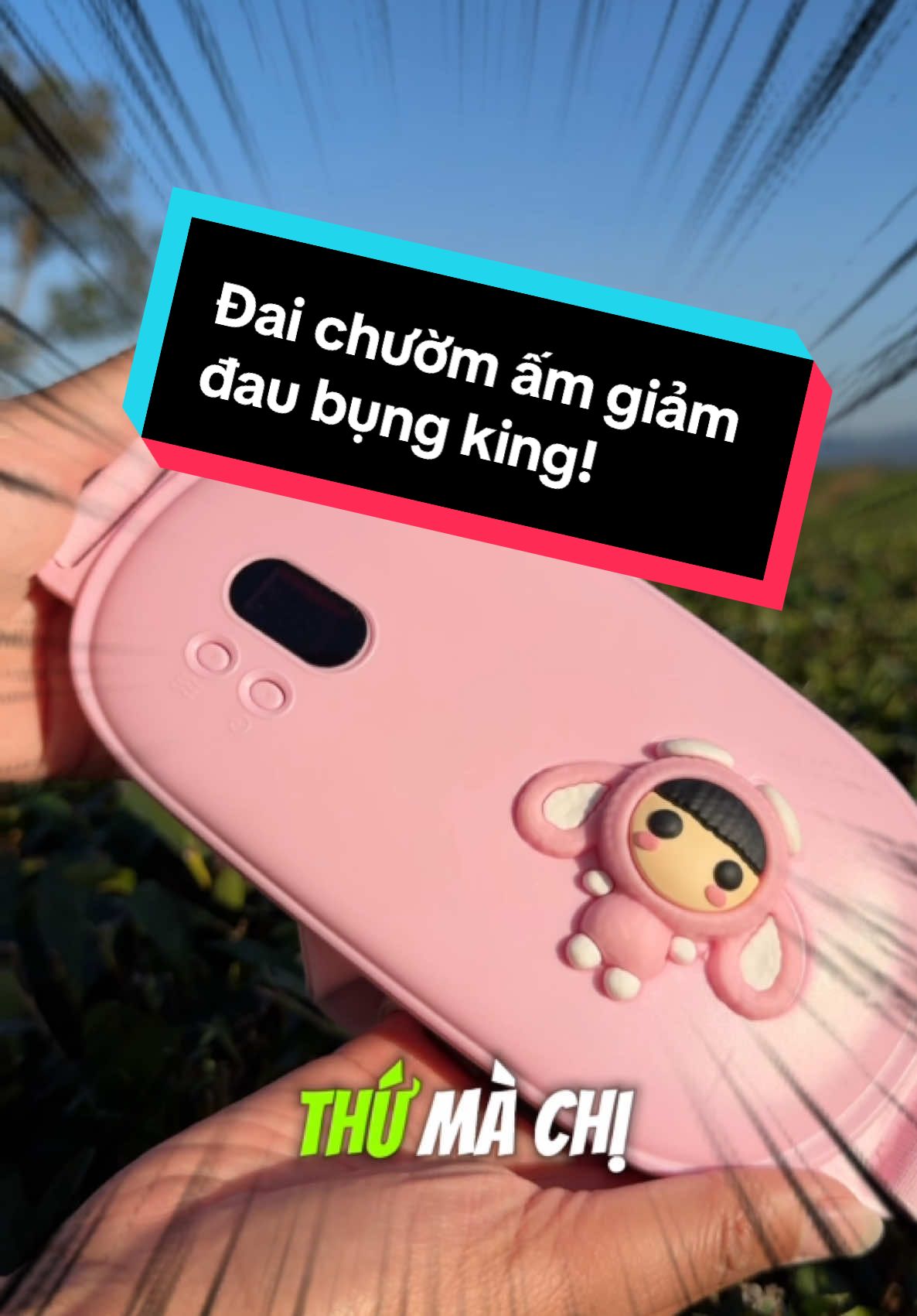 Đai massage chườm ấm giảm đau bụng kinh! Món quà mà các chị em mong muốn nhận được từ anh chồng tinh tế. #daimassagebung #daubungkinh #cachgiamdaubungkinh #daichuomnong 