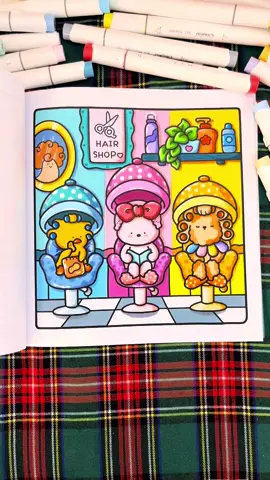 Absolutely loving these retro color palettes! This page is perfect for trying them out. 🌟✨#comfydays #coloring #cocowyo #cocowyocoloringbook #coloringbook #cozycoloring