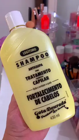 Shampoo Gota Dourada✨ . . . #gotadourada #shampoo #crescimentocapilar #antiqueda #tratamentocapilar 