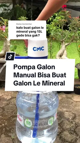 Membalas @᠌᠌᠌᠌᠌᠌᠌᠌᠌᠌᠌᠌᠌᠌ Pompa galon manual bisa di pasang di galon Le Mineral, pompa galon harga cuma Rp17 ribuan. Pompa galon manual gampang pasangnya dan biar ga sakit pinggang angkat galon #pompagalon #pompagalonmanual #pompagalonair #galonpompa 