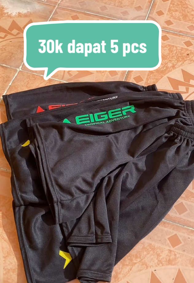 Dapat 5 celana pendek eiger olahraga cuma 40ribuan aja #celanapendekpria #celanaolahraga #celanapendekolahraga 