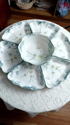 Bôk bát đĩa hoa mặt trời hoạ tiết hoa thủy tiên, bát đĩa cúng, bát đĩa decor #decor #batdiadep #batdia #tet 