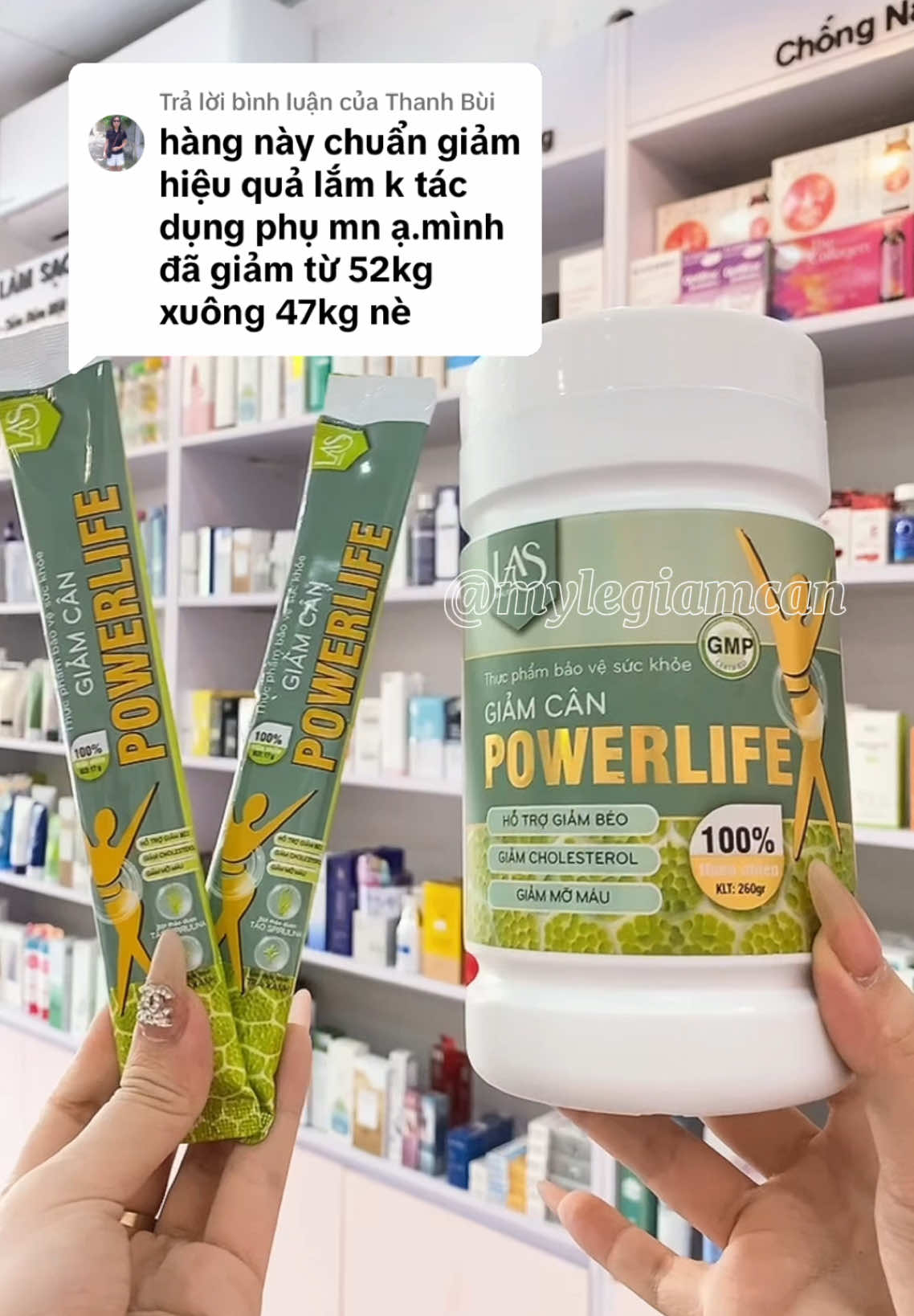 Trả lời @Thanh Bùi Chân ái cuộc đời, ngừng cả năm zẫn không lên lại🥰 #giamcan #giammo #giamcanantoan #giamcanthanhcong #sữatảogiảmcânpowerlife #sữatảogiảmcân #giammobung  #suagiamcan #xuhuong 