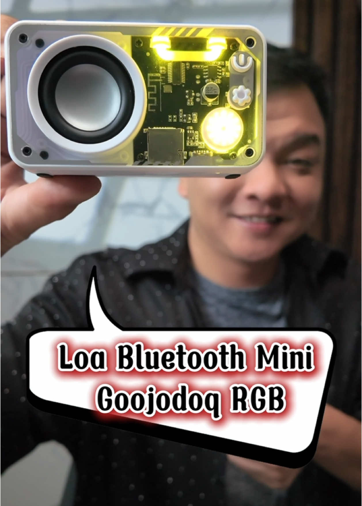 Loa Bluetooth Mini Goojodoq RGB  #loabluetooth 