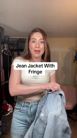 The cutest jean jacket! @Zeagoo #jeanjacket #jean #denim #denimjacket 