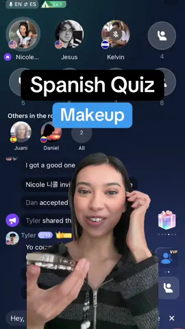 Mest us every Saturday for a chance to play! #spanish #spanishteacher #spanishquiz #learnspanish 