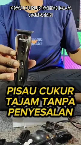 Alat cukur kemei, berbahan baja carbon. dengan 3mata cliper dan 4 sepatu cukur #kemei #alatcukur #marketplace #pangkasrambut #bangghozali 