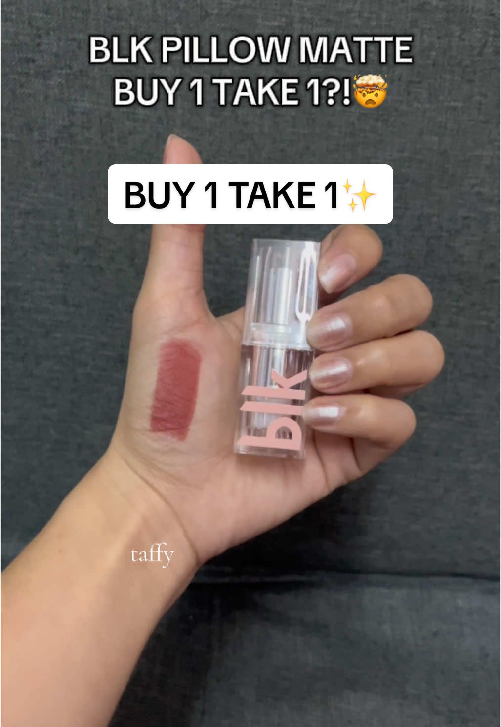 @blk cosmetics pillow matte lipstick is B1T1‼️😍✨ #blk #blkcosmetics #blkcosmeticsph #pillowmatte #blkpillowmatte #pillowmattelipsticks #mattelipstick #fyp 