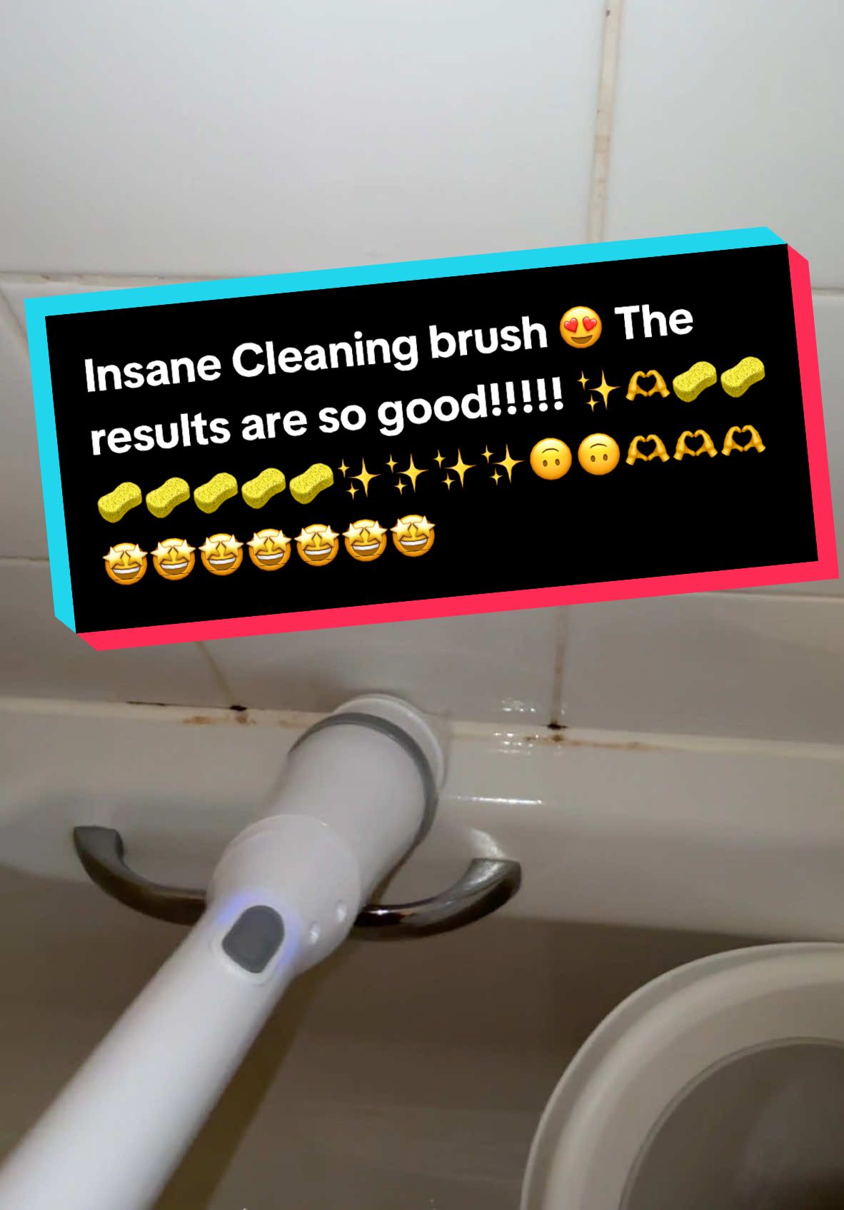 Its currentlty on sale!!! I am so impressed with this, next are my skirting boards 🫶 Any ideas on the black grouting? 🧽                            #grouting #CleanTok #scrubbingbrush #scrubbing #asmr #beforeandafter #housing #satisfying #slippedisc #backissues #scrubbingasmr #councilhouse #fy #fyp #fypシ゚ #mumssupportingmums #mumlife #mumtok #momtok #girlythings #blackfridaysales 