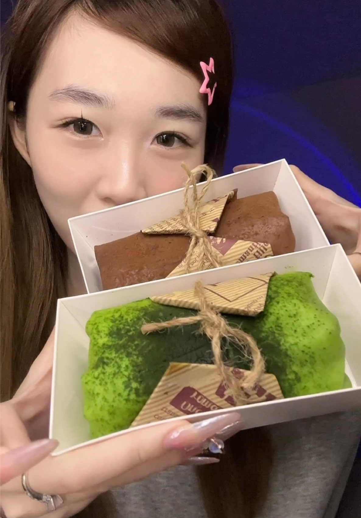 Mukbang crep puding 🍰 #mukbang 