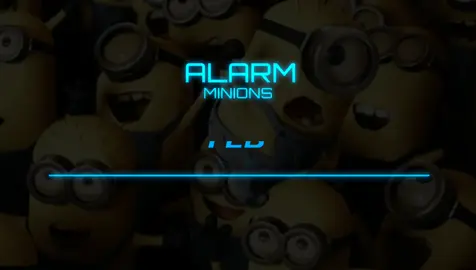 Minions Alarm #alarm #minions #febringtone #alarmclock #alarmpagi #masukberanda 