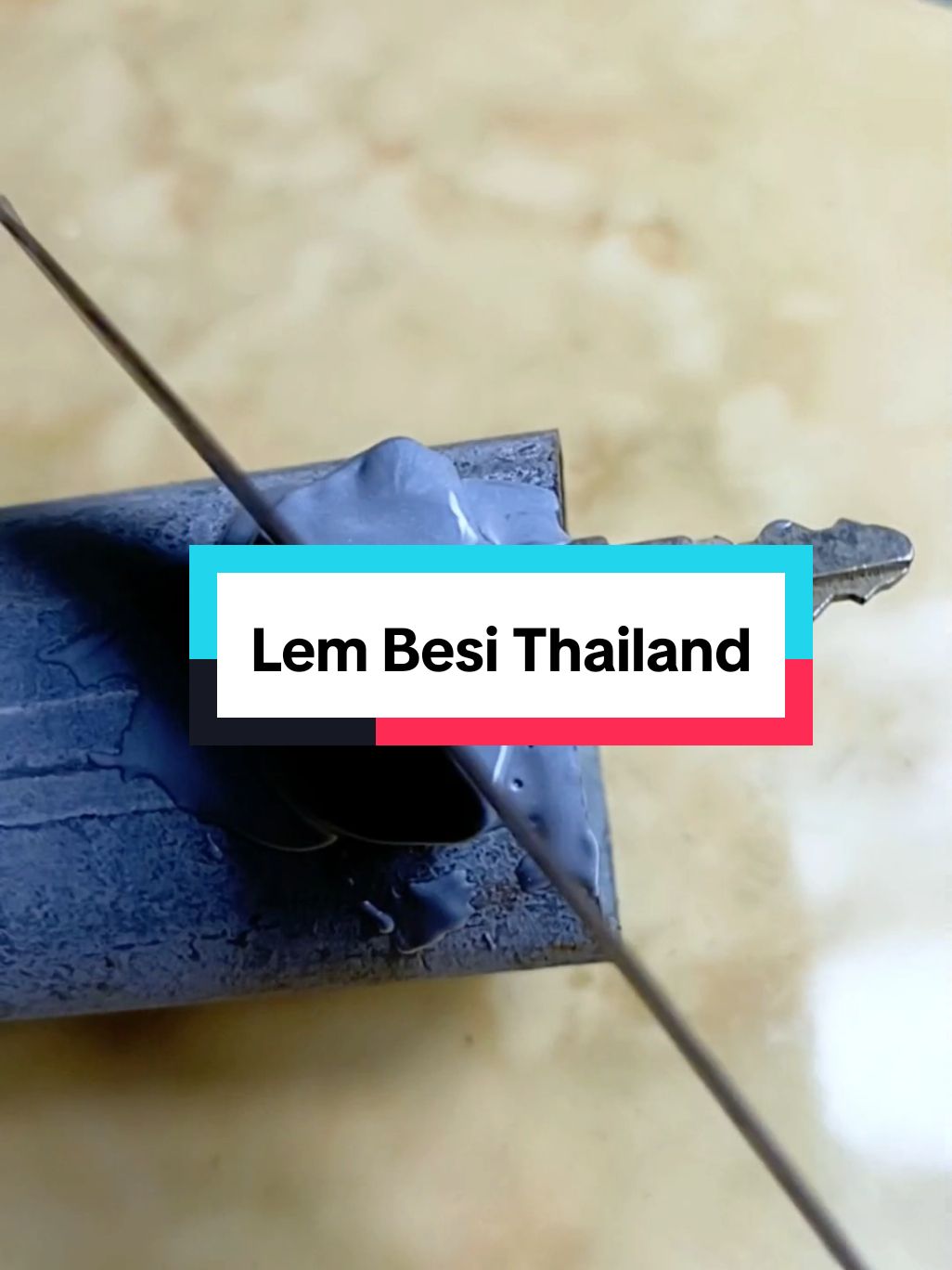 Lem Besi Thailand Super Kuat Tahan Panas Serbaguna Lem AB Epoxy Penambal Metal  #lembesithailand #lembesisuperkuat #lembesi #lemserbaguna #lembesitahanpanas #lemabepoxy 