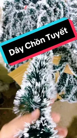 Dây chồn tuyết trang trí Noel #dungtrum #daychontuyet #daynoel #daytrangtrinoel #daychon #chontuyet 