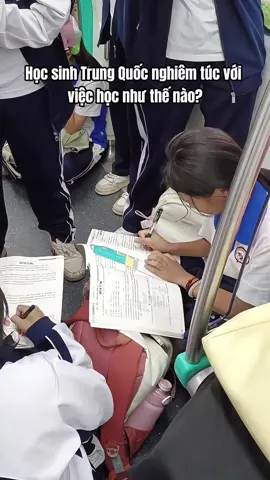 Tận dụng mọi lúc mọi nơi cho việc học #duhoctrungquoc🇨🇳 #hocsinhtrungquoc 