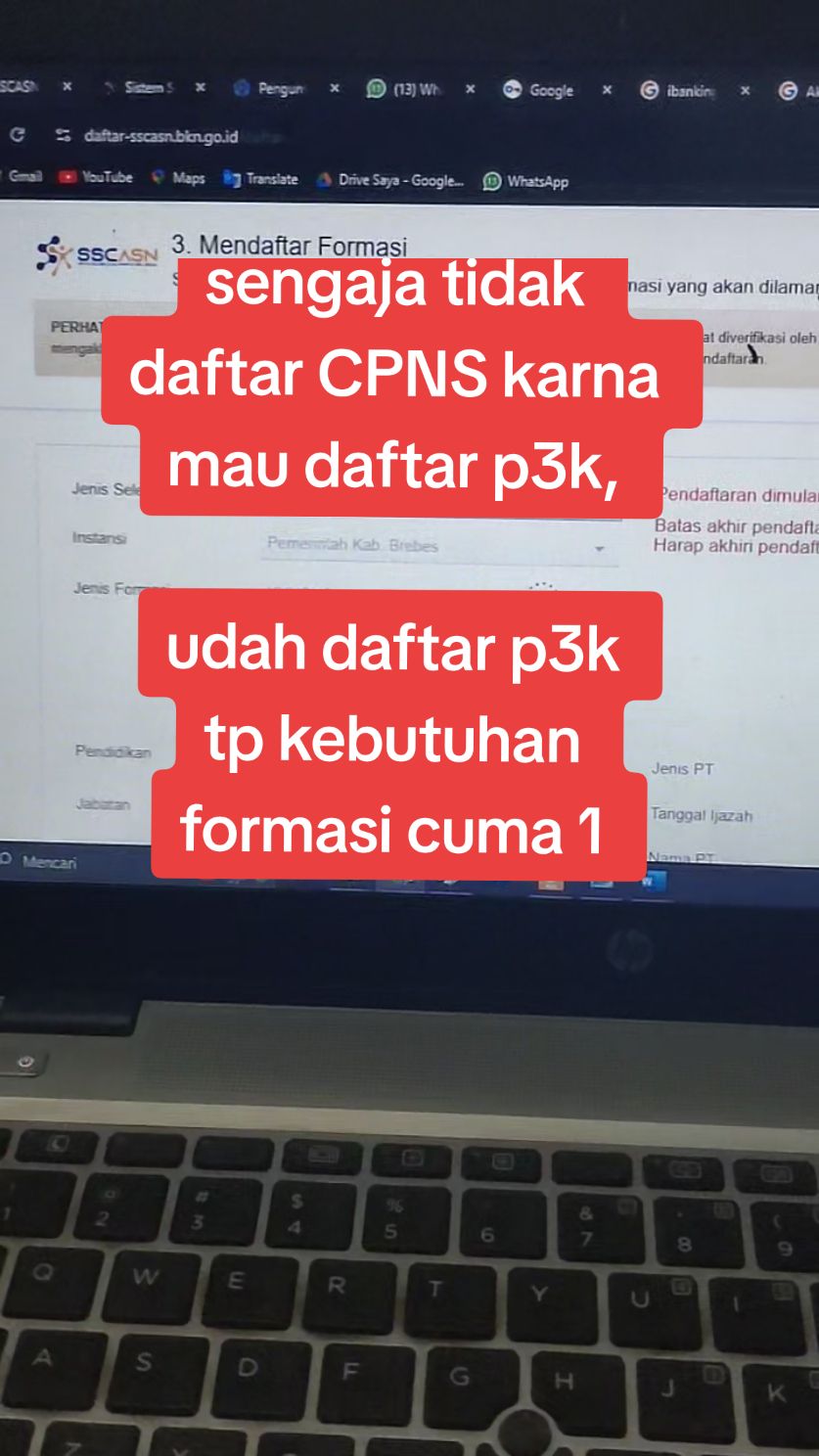 semoga ada keajaiban Di tahun 2025 #pppk #p3k #pejuangnip #updatep3k 