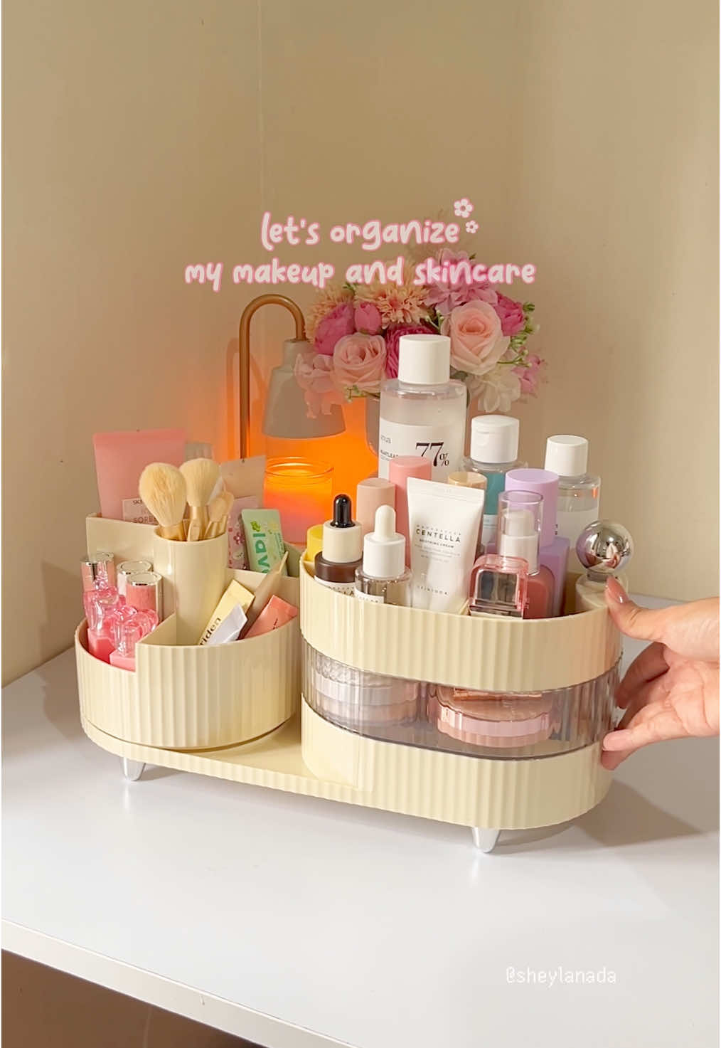 ୨୧⋆˚―Let's organize my makeup & skincare✨ Makeup storage by @Youware cantikk, jadi rapih dan muat banyakk💗  #makeuporganizer #makeupstorage #organizemakeup #youwareid #makeup #skincareorganizer #skincarestorage 