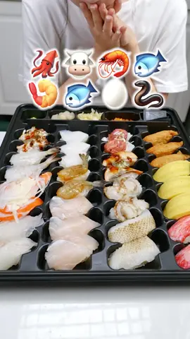 모듬 초밥 이모지😭 sushi emoji mukbang🍣 #톡톡시아 #toctocsia #배네타 #sushi #emoji #emojimukbang #초밥 #asmr #fyp 