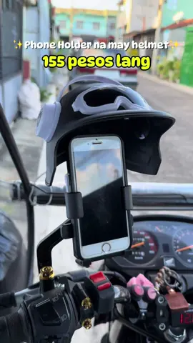 phone holder na may helmet kaya hindi basta basta mababasa ang phone niyo kahit na umulan #phoneholder #motorcyclephoneholder #cellphoneholder #fyp #trending 
