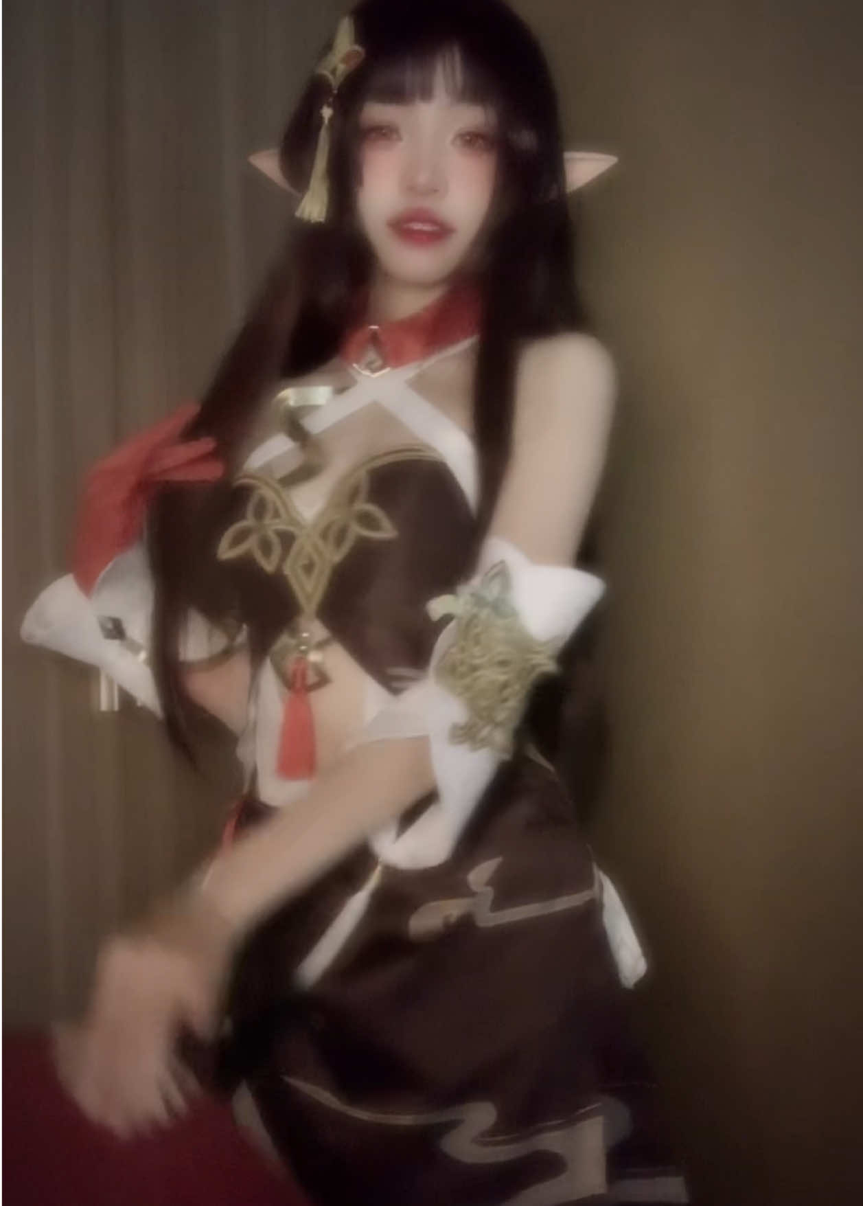 Đố ai thấy cây quạt  #cosplay #hsr #HonkaiStarRail #lingsha #lingshacosplay 