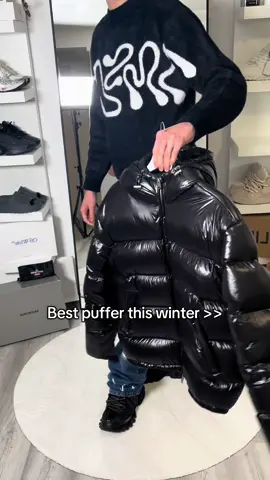 Best puffer>> 🔥 #pufferjacket #fyp #fashion #men #winter 