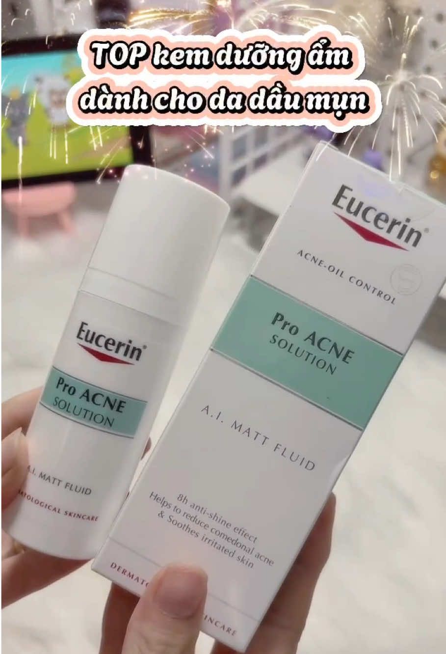 Loại kem chân ái dành cho da dầu mụn đây 💋💋💋@Eucerin Việt Nam #kemduong #skincare #dadaumun #kemduongda #chamsocda #xuhuong #for #skin #eucerin 