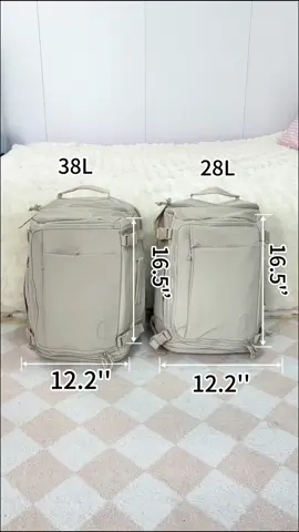 The secret of 38L is the expandable zipper 💥Still carry-on approved ,but with an added 10L volume 🥳##bagsmart##bagsmartph##travel#travelbag#backpack#Hiking##outdoor