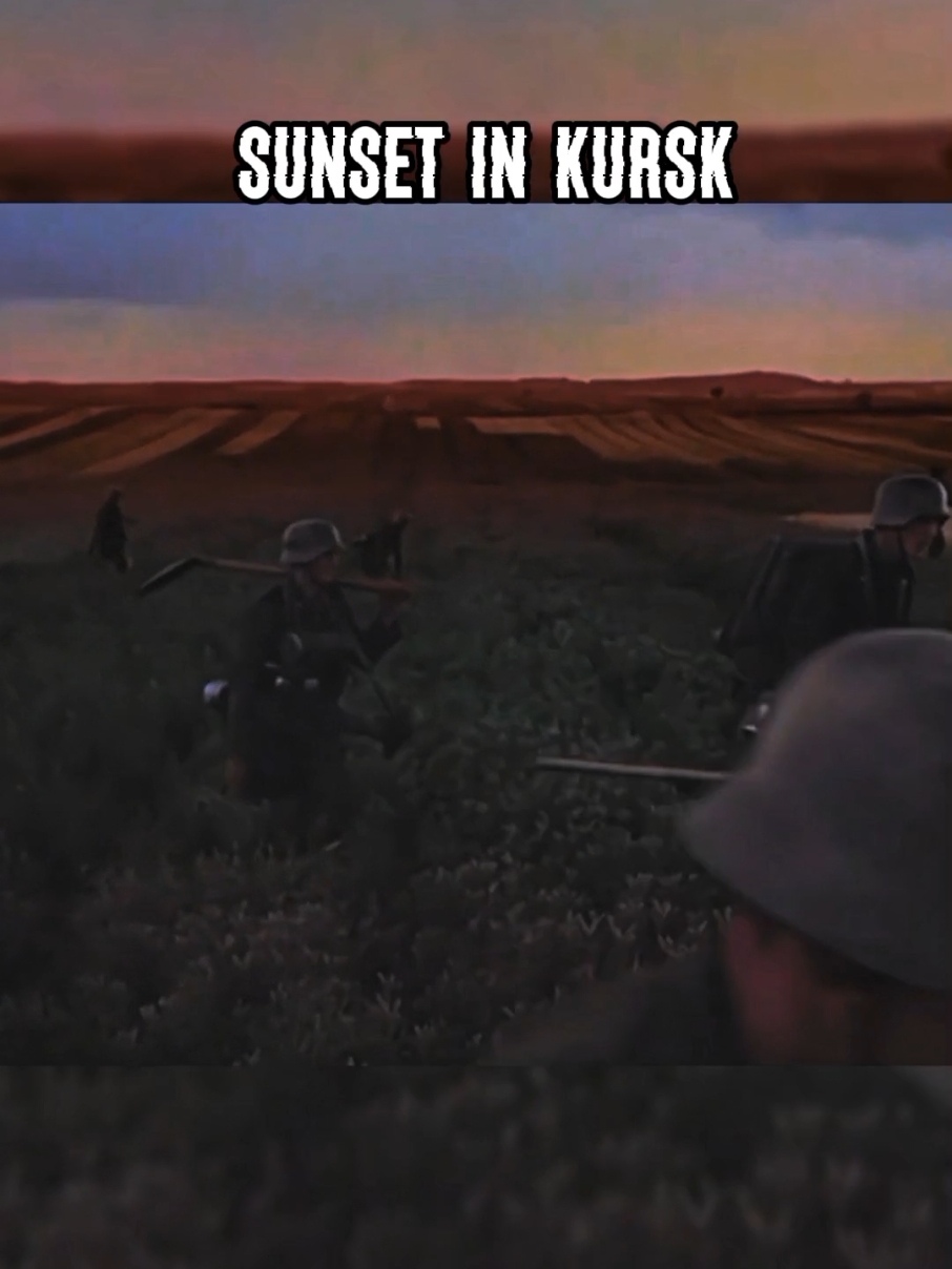 Sunset in Kursk #ww2edits #ww2footage #foryou #ww2 #fyp #parati #viral 